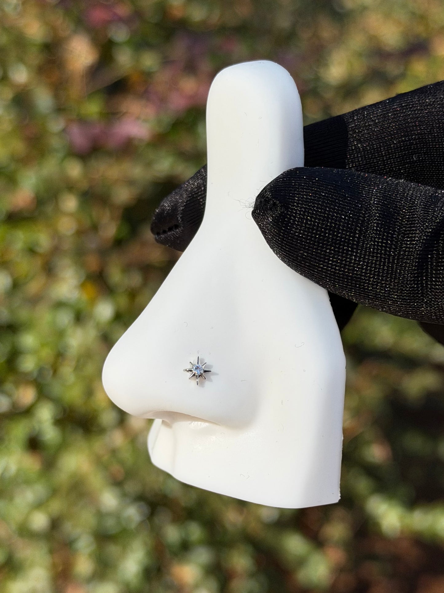 Starburst nose ring