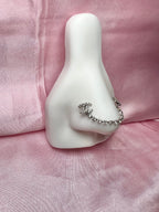 Icy c chain nose ring