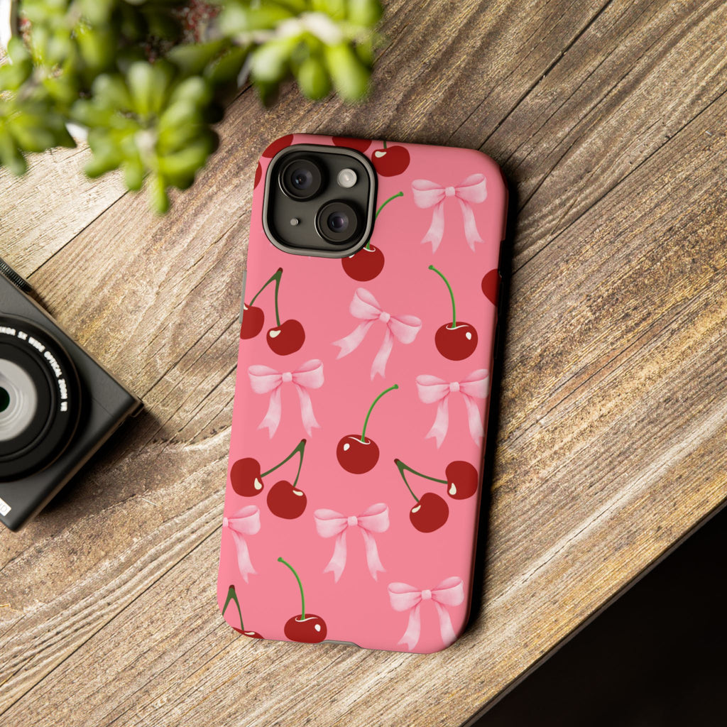 Cherry Blossom Phone Case - Tough Cases for a Stylish Touch