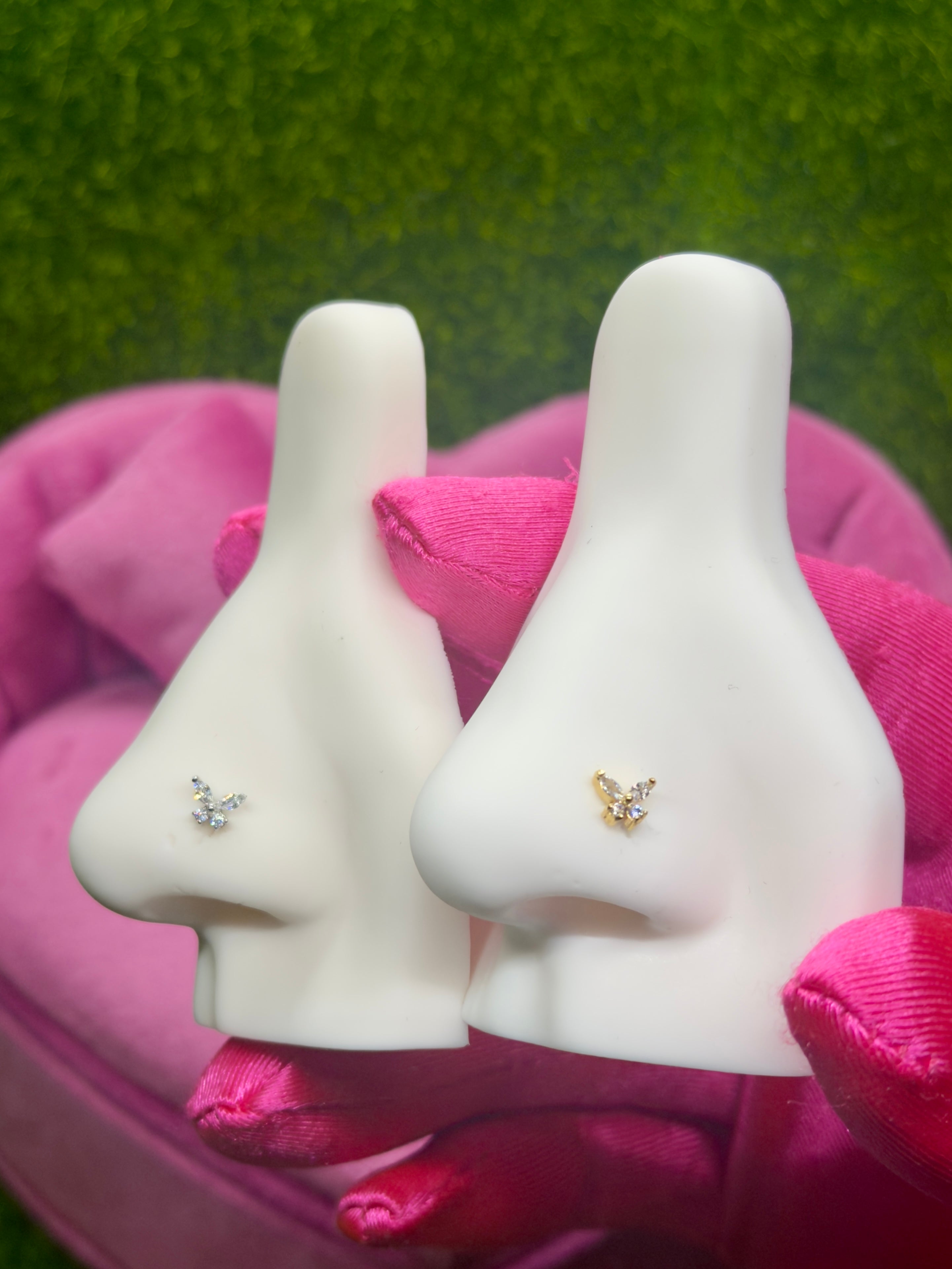 Tracy butterfly nose ring