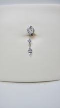 Zariah top down belly ring