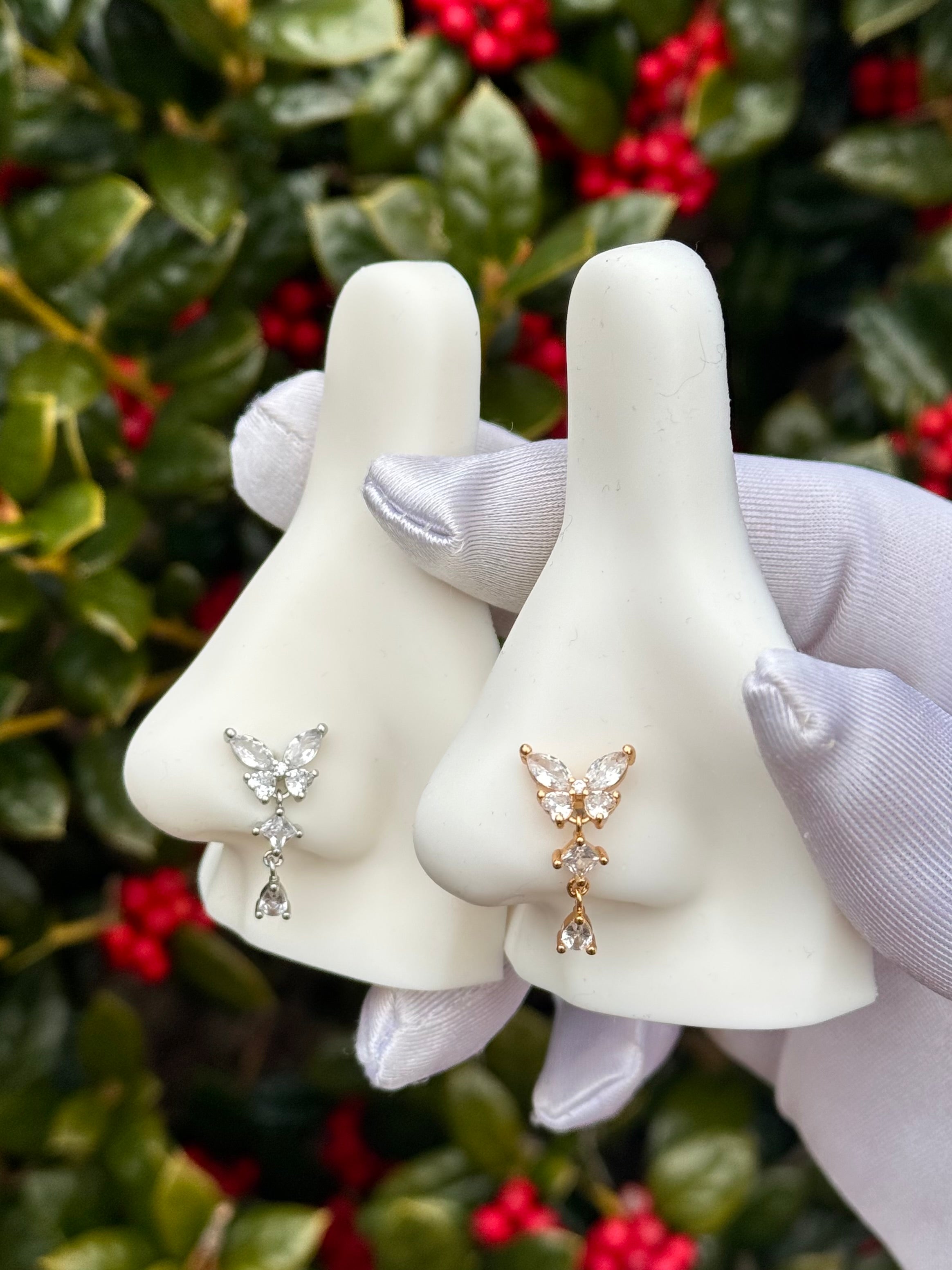 Lola Butterfly Nose Ring