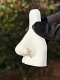 Flower nose hoop