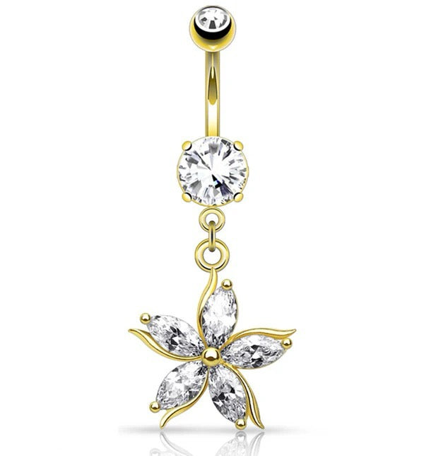 Star belly ring