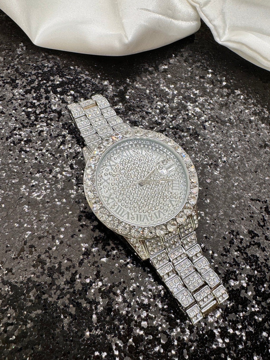 Iced out watch