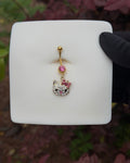 HK longer belly ring