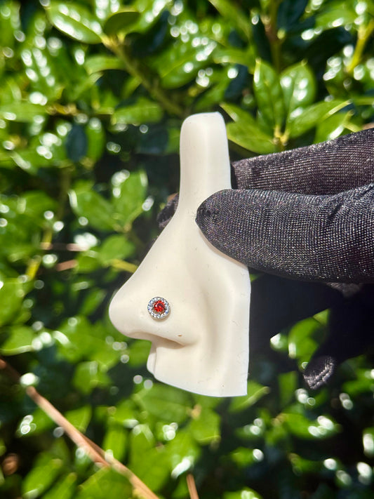 Paris icy nose ring