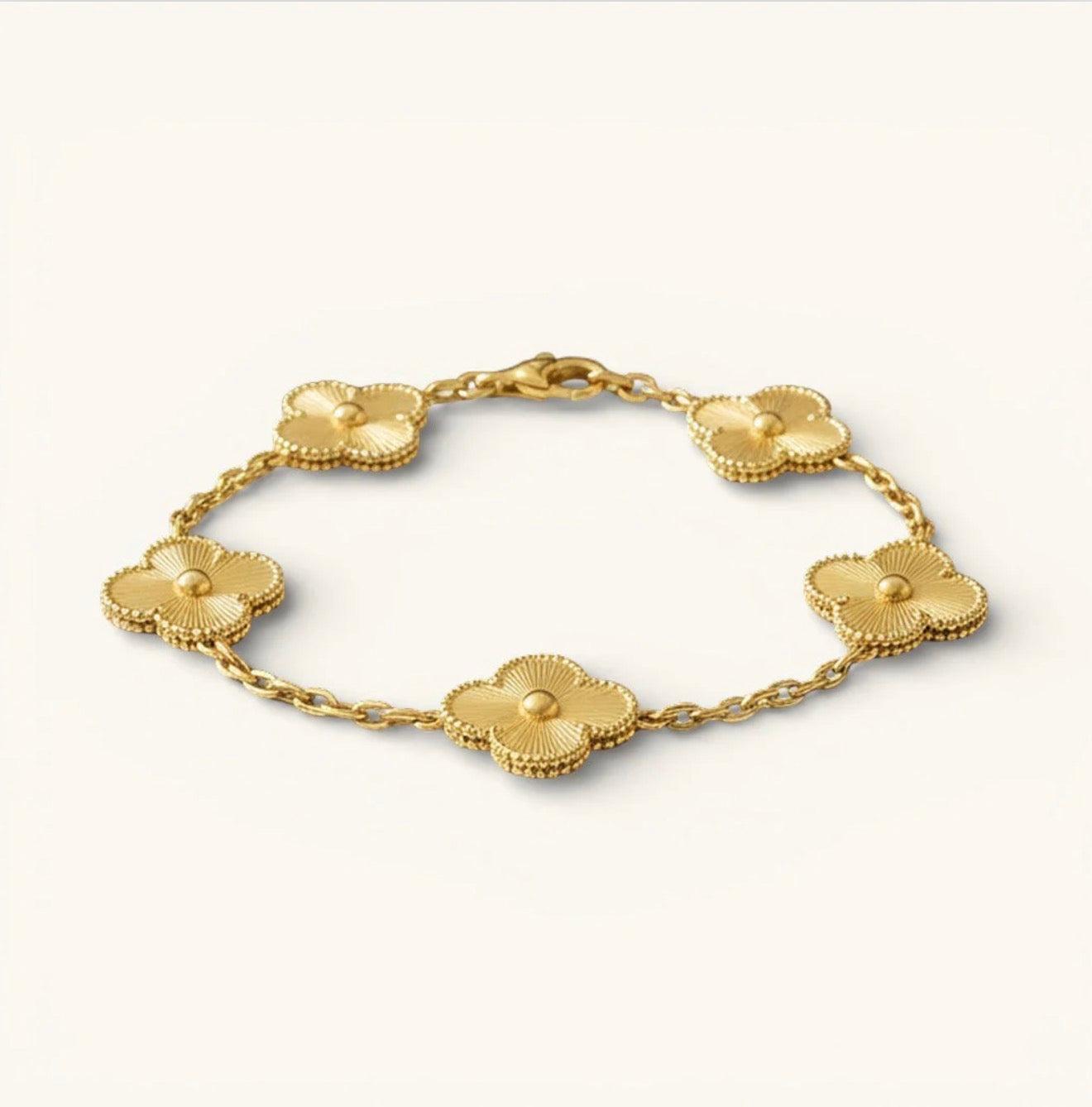 Hailey clover bracelet