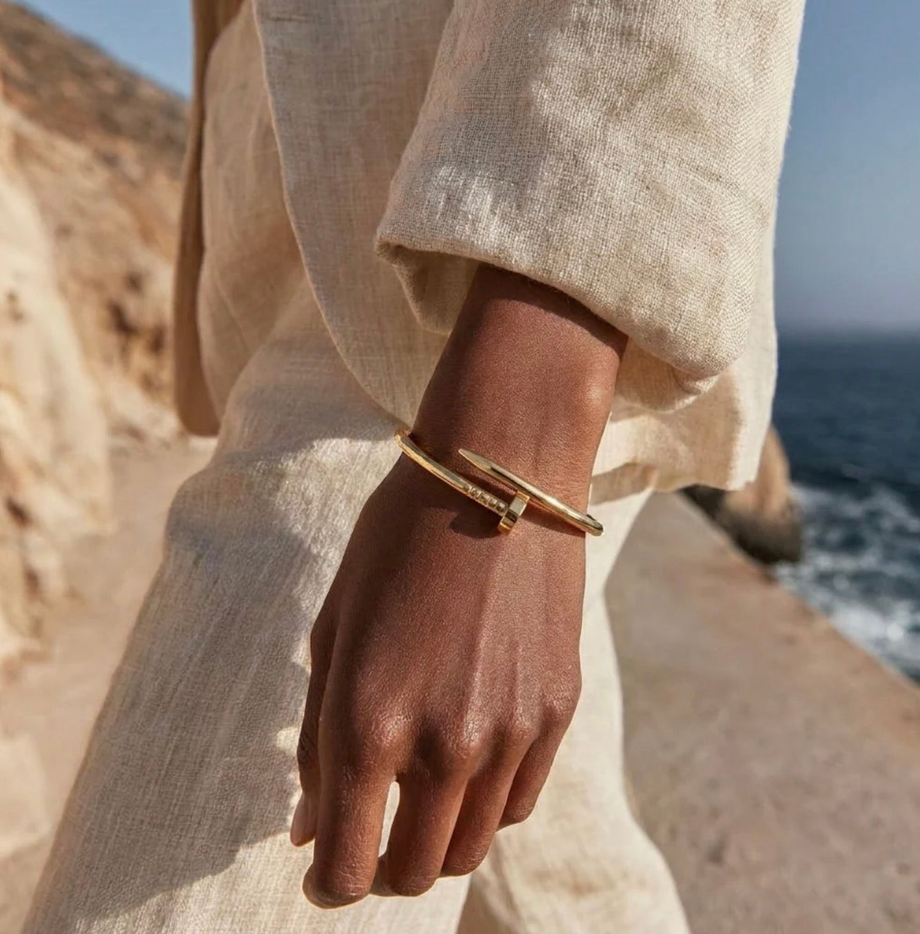 Heather Nail bracelet