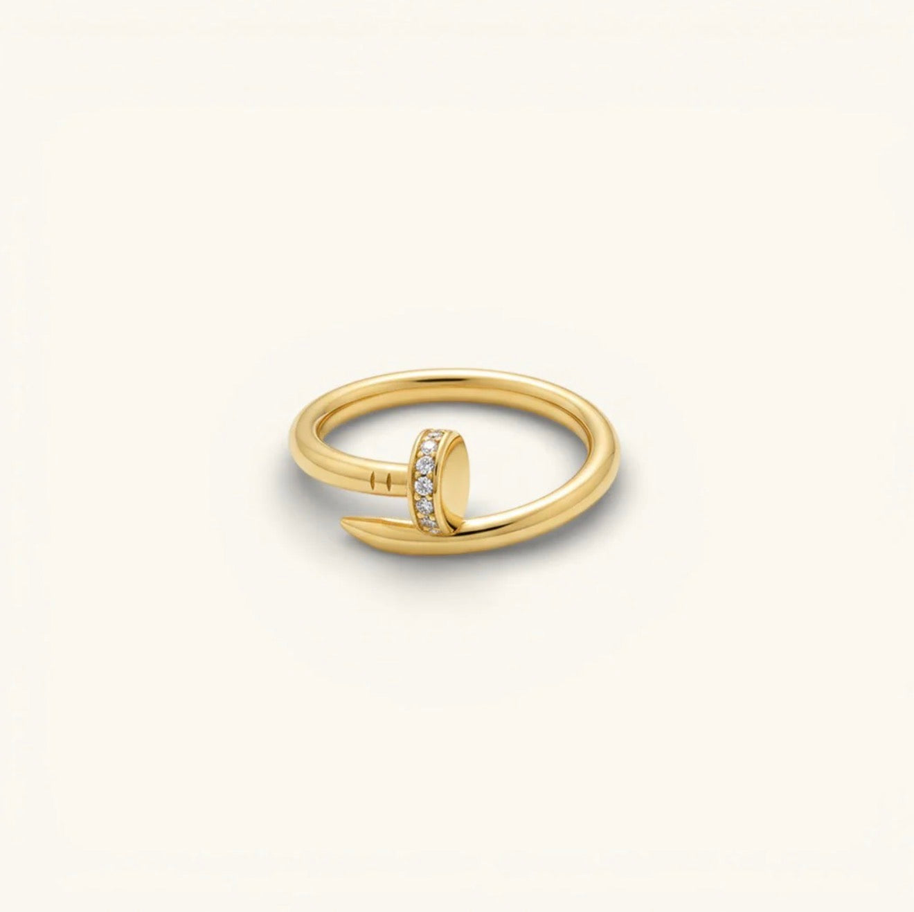 Luxury nail ring