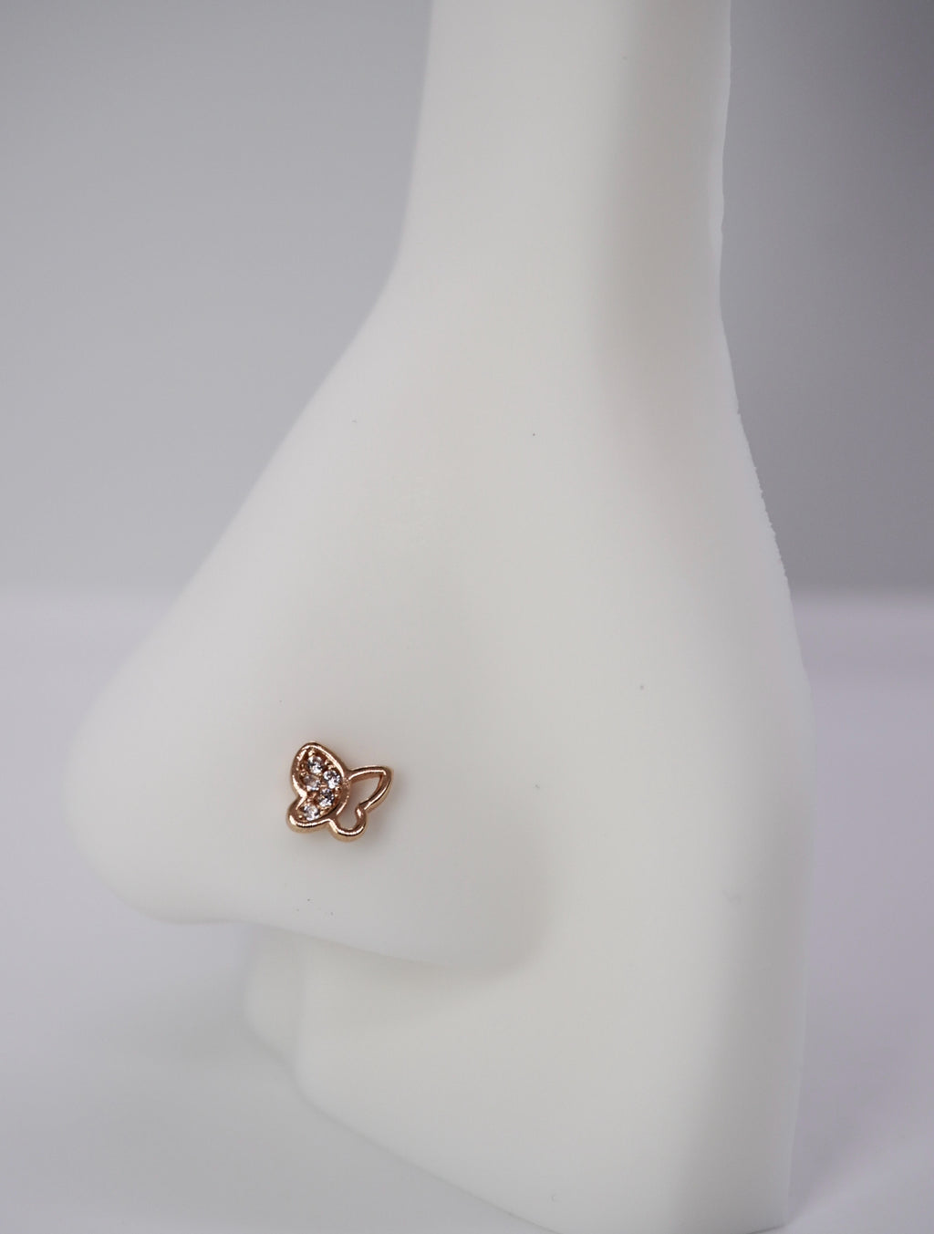 Alexia butterfly nose ring