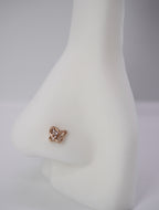 Alexia butterfly nose ring