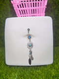 Sun belly ring