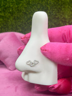 Heart nose ring