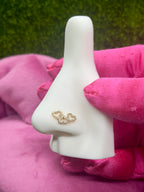 Heart nose ring