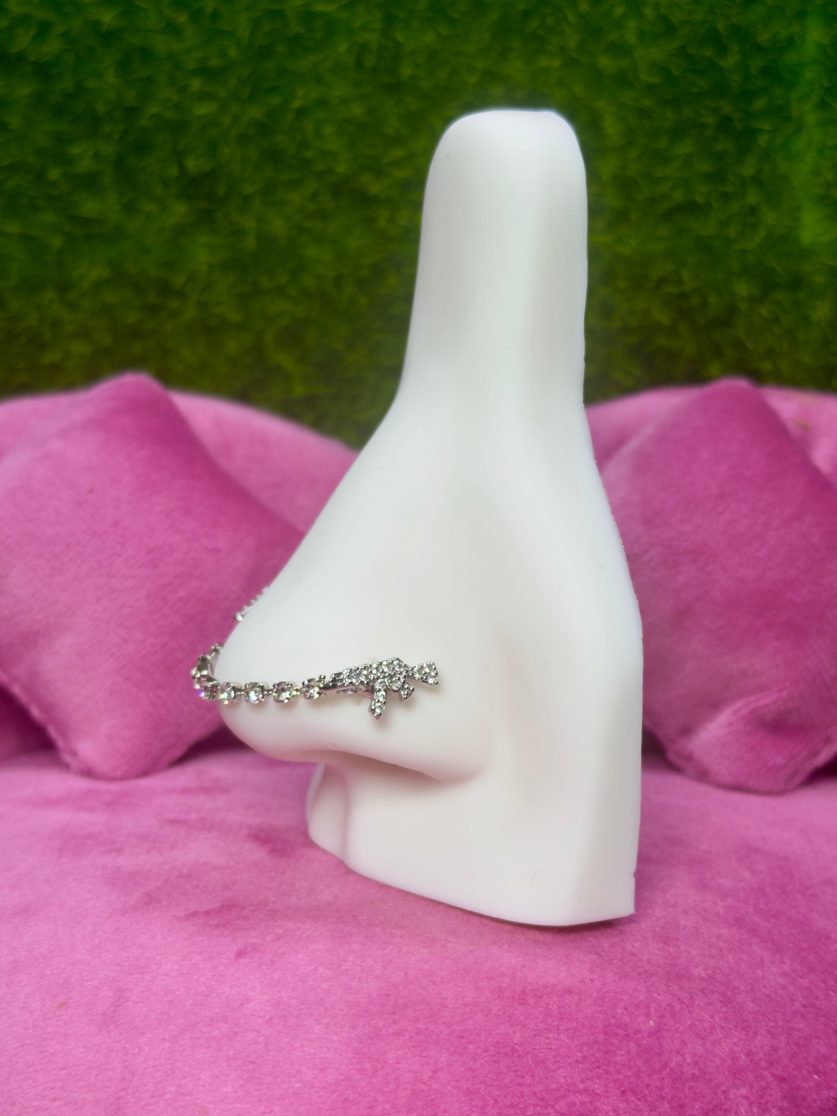Ak chain nose ring