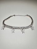 Icy Butterfly ankle bracelet